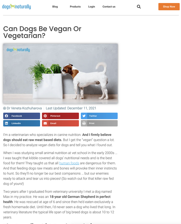 Can Dogs Be Vegan Or Vegetarian?